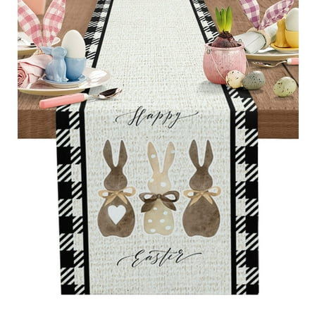 Easter Bunny Eggs Radish Table Runner Easter Party Dining Table Decor Wedding Holiday Cotton Linen Tablecloth Table Decoration
Easter Bunny Eggs Radish Table Runner Easter Party Dining Table Decor Wedding Holiday Cotton Linen Tablecloth Table Decoration