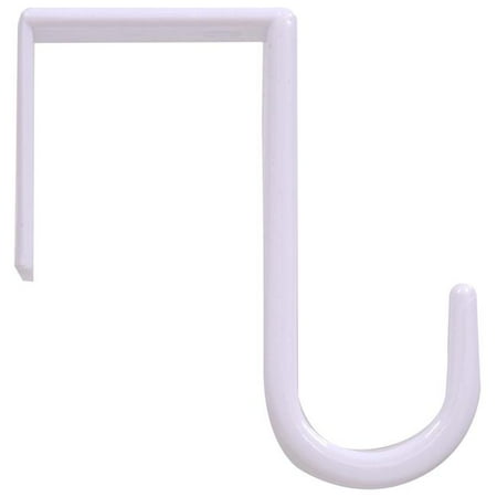 Carded - Plas Sml Over Door Hook White