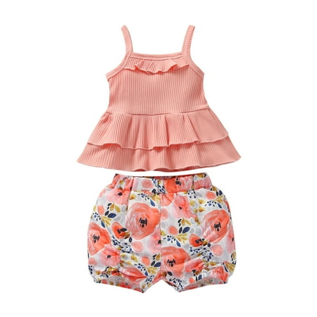 TAIAOJING Baby Girls Clothes OutfitsCottonSuspender TopsCasual2PC Set Clothing Set 3-4 Years
TAIAOJING Baby Girls Clothes OutfitsCottonSuspender TopsCasual2PC Set Clothing Set 3-4 Years