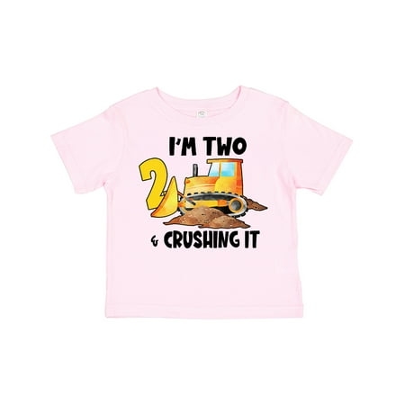 Inktastic I m 2 and Crushing It Construction 2nd Birthday Gift Toddler Boy or Toddler Girl T-Shirt
Inktastic I m 2 and Crushing It Construction 2nd Birthday Gift Toddler Boy or Toddler Girl T-Shirt