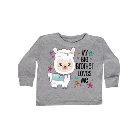 Inktastic My Big Brother Loves Me- cute and happy llama Gift Toddler Boy or Toddler Girl Long Sleeve T-Shirt
Inktastic My Big Brother Loves Me- cute and happy llama Gift Toddler Boy or Toddler Girl Long Sleeve T-Shirt
