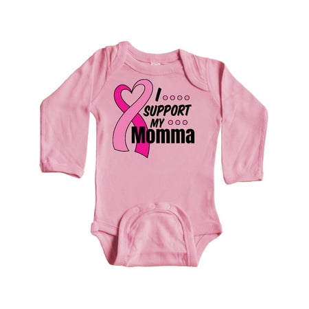 Inktastic Breast Cancer Awareness I Support My Momma with Pink Ribbon Gift Baby Boy or Baby Girl Long Sleeve Bodysuit
Inktastic Breast Cancer Awareness I Support My Momma with Pink Ribbon Gift Baby Boy or Baby Girl Long Sleeve Bodysuit