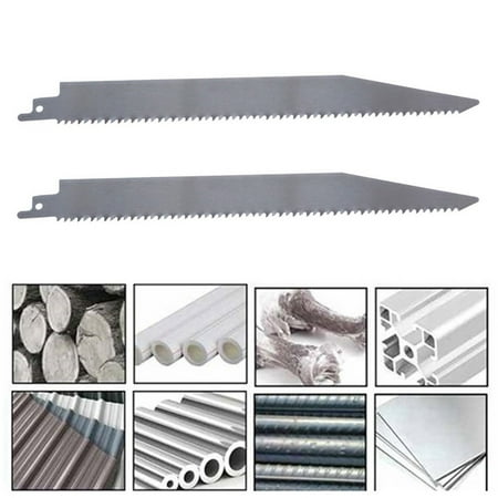 2pcs 240mm BIM Reciprocating Saw Blade Wood Bamboo Bone Plastic Cutting Tool
