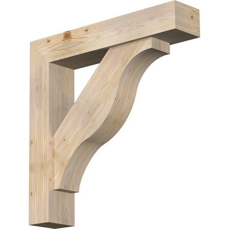 Ekena Millwork 7 1/2 W x 38 D x 38 H Funston Block Smooth Bracket w/ Offset Brace Douglas Fir
Ekena Millwork 7 1/2 W x 38 D x 38 H Funston Block Smooth Bracket w/ Offset Brace Douglas Fir