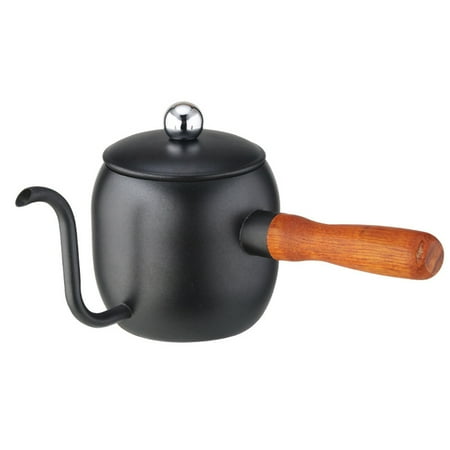 BINYOU 500ml Stainless Steel Mini Drip Coffee Pot Japanese Kettle with Wood Handle Cafe
BINYOU 500ml Stainless Steel Mini Drip Coffee Pot Japanese Kettle with Wood Handle Cafe