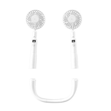 Neck Fan Portable- Neckband Fan USB Charging Hand Free - Personal Mini Sport Fan - Rechargeable with 3 Speeds Adjustable Gift Students And Staff For Summer
Neck Fan Portable- Neckband Fan USB Charging Hand Free - Personal Mini Sport Fan - Rechargeable with 3 Speeds Adjustable Gift Students And Staff For Summer