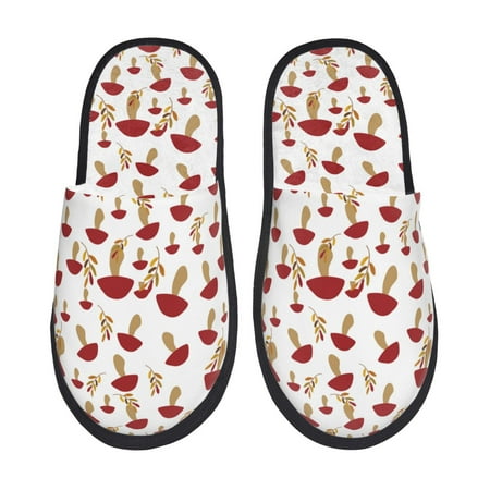 Tideii Red Mushroom for Home Indoor Cotton Slippers Autumn and Winter EVA Plush Slippers Household Supplies Unisex-Medium
Tideii Red Mushroom for Home Indoor Cotton Slippers Autumn and Winter EVA Plush Slippers Household Supplies Unisex-Medium