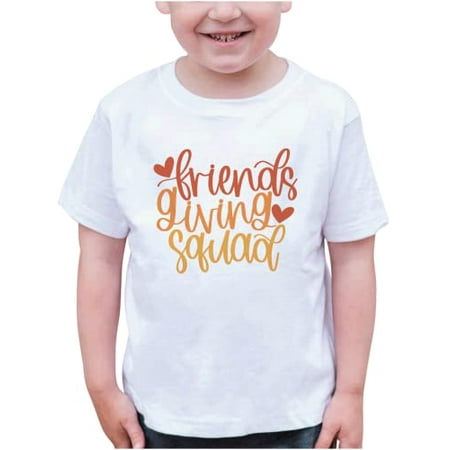 7 ate 9 Apparel Kids Happy Thanksgiving Shirts - Friendsgiving Squad - White Shirt 2T
7 ate 9 Apparel Kids Happy Thanksgiving Shirts - Friendsgiving Squad - White Shirt 2T