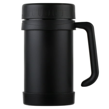 500Ml/17Oz Stainless Steel Vacuum Flasks With Handle Thermo Cup Office Thermoses For Tea Insulated Cup Black
500Ml/17Oz Stainless Steel Vacuum Flasks With Handle Thermo Cup Office Thermoses For Tea Insulated Cup Black
