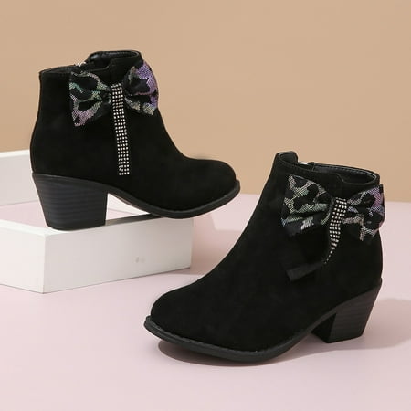 WZJuhiie Girls Big Kids Diamond Bowknot Ankle Boots Winter Gifts Short Boots for Kids Chunky Heel Children Fashion Boots
WZJuhiie Girls Big Kids Diamond Bowknot Ankle Boots Winter Gifts Short Boots for Kids Chunky Heel Children Fashion Boots