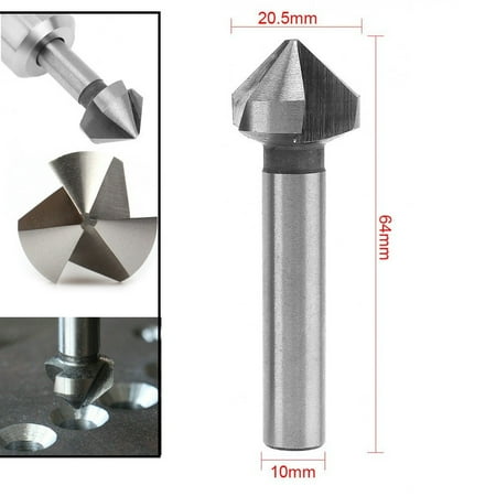 BCLONG 3Flute Countersink Drill Bit 90Degree Chamfering Tools Chamfer Cutter 6.3-20.5mm
BCLONG 3Flute Countersink Drill Bit 90Degree Chamfering Tools Chamfer Cutter 6.3-20.5mm