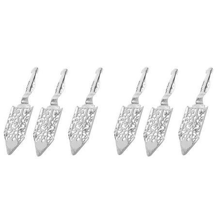 6 Pieces Stainless Steel Absinthe Spoons Portable Drinking Filter Spoon Shaker Drinking Colander
6 Pieces Stainless Steel Absinthe Spoons Portable Drinking Filter Spoon Shaker Drinking Colander