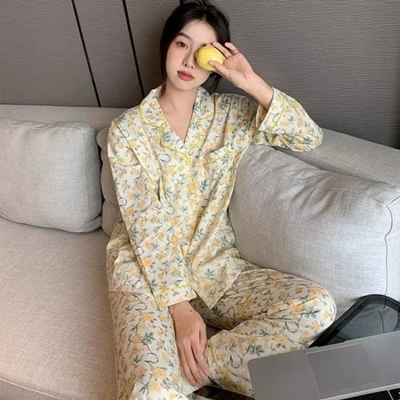 CoCopeaunt Women Pyjamas Sets Winter And Autumn Stripe Pyjamas Women Clothing Pajamas cotton material Long Sleeve Pijamas Sleepwear
CoCopeaunt Women Pyjamas Sets Winter And Autumn Stripe Pyjamas Women Clothing Pajamas cotton material Long Sleeve Pijamas Sleepwear