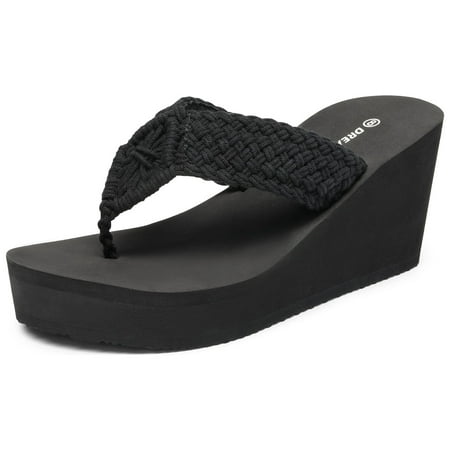 Dream Pairs Women s Platform Flip Flop Arch Support Comfortable Woven Strap Soft Cushion Wedge Flip Flops Summer Thong Sandals SDFF2333W
Dream Pairs Women s Platform Flip Flop Arch Support Comfortable Woven Strap Soft Cushion Wedge Flip Flops Summer Thong Sandals SDFF2333W