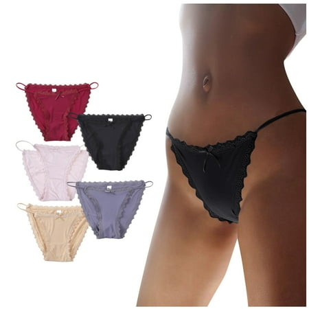 XINSHIDE Women Lingerie Five-Piece Ice Silk Seamless Low Waist Lace Ribbon Underwear Lady Nightwear
XINSHIDE Women Lingerie Five-Piece Ice Silk Seamless Low Waist Lace Ribbon Underwear Lady Nightwear