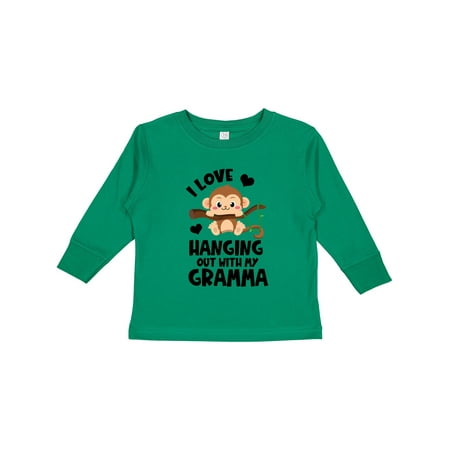 Inktastic Monkey I Love Hanging out with My Gramma Gift Toddler Boy or Toddler Girl Long Sleeve T-Shirt
Inktastic Monkey I Love Hanging out with My Gramma Gift Toddler Boy or Toddler Girl Long Sleeve T-Shirt