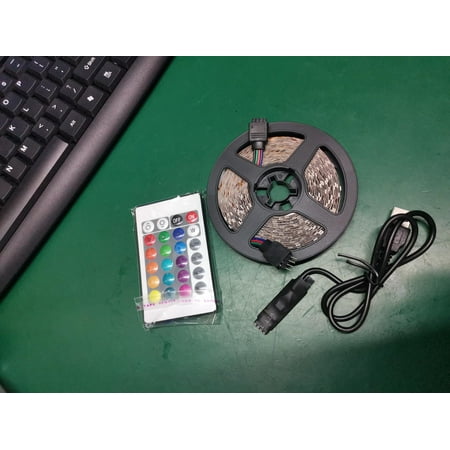RGB LED Light Strip LED Color with Battery Changing Control NO Light Remote Keys 24
RGB LED Light Strip LED Color with Battery Changing Control NO Light Remote Keys 24