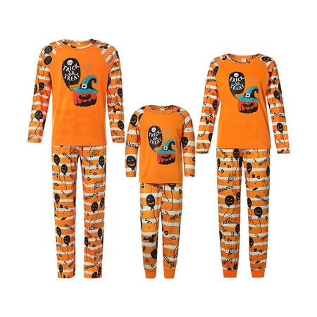 Halloween Family Matching Pajamas Set Pumpkin Long Sleeves Sleepwear Top and Pants Loungewear Set
Halloween Family Matching Pajamas Set Pumpkin Long Sleeves Sleepwear Top and Pants Loungewear Set