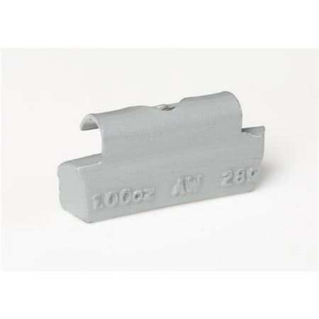 Plombco PLO10539 1.75 oz AW Style Plasteel Clip-On Wheel Weight