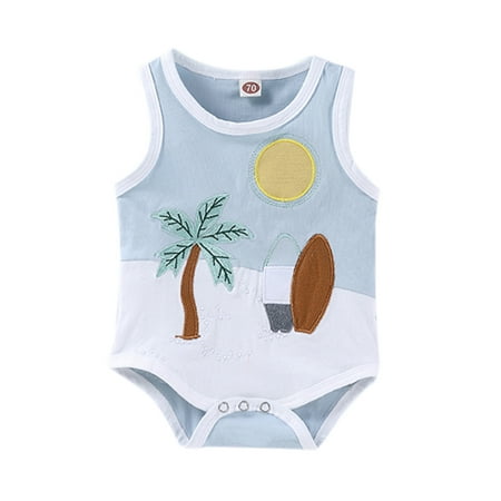 Girls Baby Boys Sleeveless Summer Sun Printed Patchwork Romper Adorable Baby Daily Wear
Girls Baby Boys Sleeveless Summer Sun Printed Patchwork Romper Adorable Baby Daily Wear