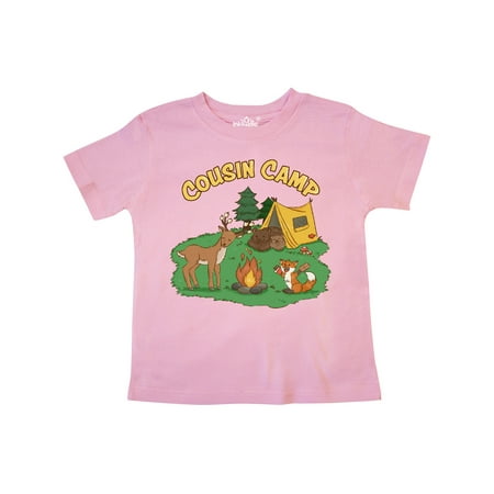 Inktastic Cousin Camp With Camping Animals Gift Toddler Boy or Toddler Girl T-Shirt 
Inktastic Cousin Camp With Camping Animals Gift Toddler Boy or Toddler Girl T-Shirt