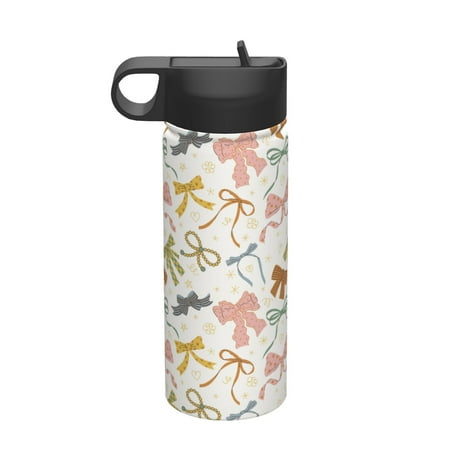 Tideii Colorful Bow Knots1 for 18OZ Insulated Space Bottle Stainless Steel Water Cup with Straw Suitable for Outdoor Sports Unisex
Tideii Colorful Bow Knots1 for 18OZ Insulated Space Bottle Stainless Steel Water Cup with Straw Suitable for Outdoor Sports Unisex