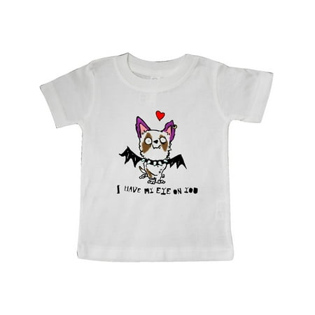 Inktastic Valentine s Day Goth Bat Dog Spaz I Have My Eye On You! Gift Baby Boy or Baby Girl T-Shirt
Inktastic Valentine s Day Goth Bat Dog Spaz I Have My Eye On You! Gift Baby Boy or Baby Girl T-Shirt