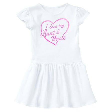 Inktastic I Love My Aunt and Uncle in Pink Chalk Heart Gift Toddler Girl Dress
Inktastic I Love My Aunt and Uncle in Pink Chalk Heart Gift Toddler Girl Dress