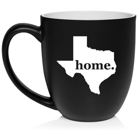 Texas Home Ceramic Coffee Mug Tea Cup Gift for Her Him Friend Coworker Wife Husband (16oz Matte Black)
Texas Home Ceramic Coffee Mug Tea Cup Gift for Her Him Friend Coworker Wife Husband (16oz Matte Black)
