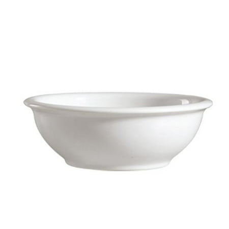 Lincoln Casserole Bowl 36 Oz. 7 Dia. X 2-1/2 H Porcelain White 8 packs