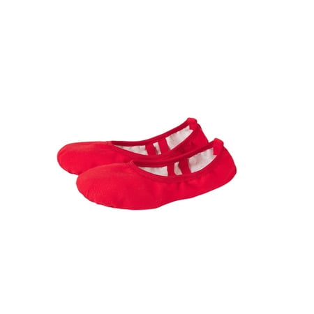 Oucaili Womens Girls Dancing Shoe Split Sole Ballet Shoes Canvas Flats Lightweight Slip On Dance Slippers Kids Adults Red 11little kids
Oucaili Womens Girls Dancing Shoe Split Sole Ballet Shoes Canvas Flats Lightweight Slip On Dance Slippers Kids Adults Red 11little kids