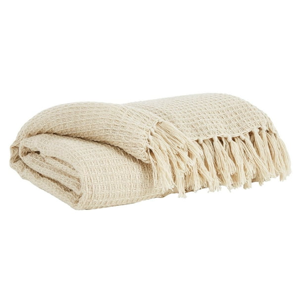 Signature Design by Ashley Rowena Cream Throw