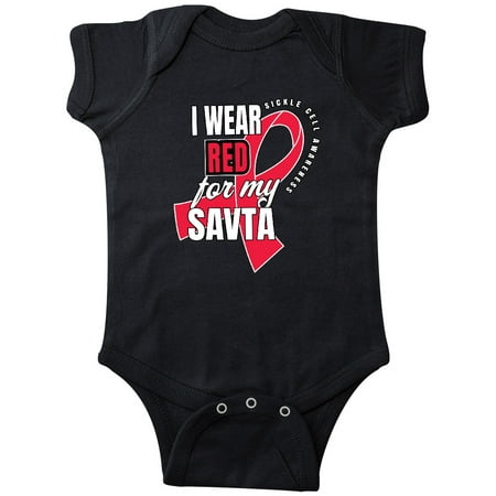 Inktastic Sickle Cell Awareness I Wear Red For My Savta Gift Baby Boy or Baby Girl Bodysuit
Inktastic Sickle Cell Awareness I Wear Red For My Savta Gift Baby Boy or Baby Girl Bodysuit