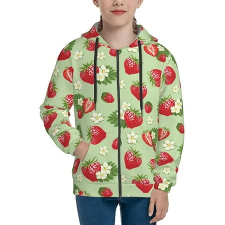 Hoodies for Teen Girls Boys Cute Strawberry Flowers Long Sleeve Youth Kids Essentials Zip Up Hoodie Lghtweight Fashion Hoodies & Sweatshirts Jacket Fall Winter Outfits Tops
Hoodies for Teen Girls Boys Cute Strawberry Flowers Long Sleeve Youth Kids Essentials Zip Up Hoodie Lghtweight Fashion Hoodies & Sweatshirts Jacket Fall Winter Outfits Tops