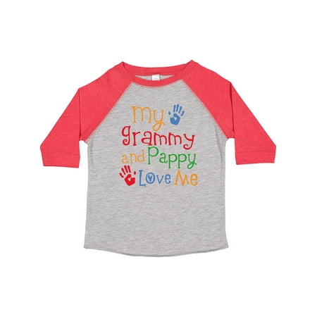 Inktastic Grammy and Pappy Love Me Gift Toddler Boy or Toddler Girl T-Shirt 
Inktastic Grammy and Pappy Love Me Gift Toddler Boy or Toddler Girl T-Shirt