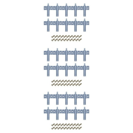 30X Soft Quiet Kitchen Cabinet Door Drawer Closer Damper Buffers+Screws Grey
