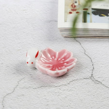 A Small Tray For Placing Chopsticks And Spoons In Hotel Restaurants Cherry Blossom Rabbit Chopsticks Rack Household Ceramic Small White Rabbit Chopsticks Pillow
A Small Tray For Placing Chopsticks And Spoons In Hotel Restaurants Cherry Blossom Rabbit Chopsticks Rack Household Ceramic Small White Rabbit Chopsticks Pillow
