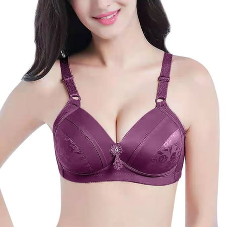 Fsqjgq Underwear Women Ultimate Sports Bra Steel Ring Thin Women Bra Breathable Gathers Underwear Comfort Bra Womens Underwear Push Up Bras for Women Nylon Spandex Purple 42/95
Fsqjgq Underwear Women Ultimate Sports Bra Steel Ring Thin Women Bra Breathable Gathers Underwear Comfort Bra Womens Underwear Push Up Bras for Women Nylon Spandex Purple 42/95