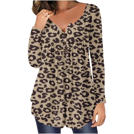 Aueoeo Long Sleeve Blouses for Women Long Sleeve Shirts for Women Trendy Women s Fashion Printed Loose T-Shirt Long Sleeves Blouse Round Neck Casual Tops
Aueoeo Long Sleeve Blouses for Women Long Sleeve Shirts for Women Trendy Women s Fashion Printed Loose T-Shirt Long Sleeves Blouse Round Neck Casual Tops