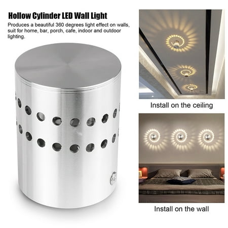 Peryerana 5W Spiral Indoor LED Wall Light Durable Aluminum Hole Wall Lamp 3000K Warm White for Aisle Bedroom Foyer
Peryerana 5W Spiral Indoor LED Wall Light Durable Aluminum Hole Wall Lamp 3000K Warm White for Aisle Bedroom Foyer