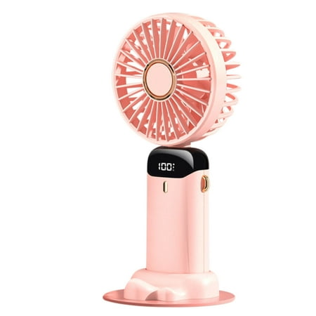 Haykey Handheld Folding Fan Portable Electric Cold Compress Fan USB Rechargeable Desk Table Fan With 5 Wind Speed LED Digital Display Phone Holder(5000mA Power)
Haykey Handheld Folding Fan Portable Electric Cold Compress Fan USB Rechargeable Desk Table Fan With 5 Wind Speed LED Digital Display Phone Holder(5000mA Power)