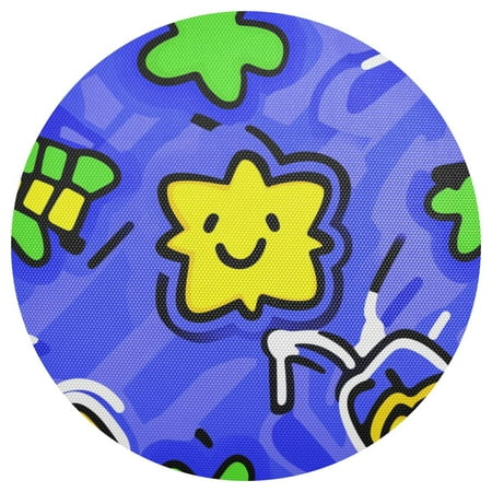Happy Star Pattern 15.4in Diameter PVC Plate Mat Heat-Resistant and Cuttable Kitchen Decor
Happy Star Pattern 15.4in Diameter PVC Plate Mat Heat-Resistant and Cuttable Kitchen Decor