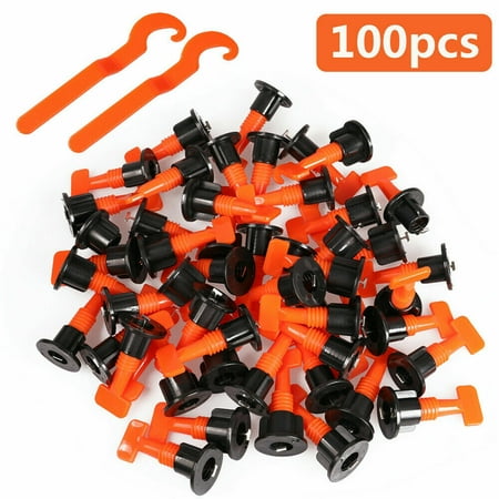 Urbanset 100Pcs Tile Leveling System Kit Reusable Flat Ceramic T-Lock Locator Spacer Tools
Urbanset 100Pcs Tile Leveling System Kit Reusable Flat Ceramic T-Lock Locator Spacer Tools