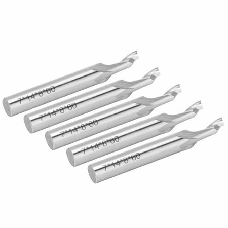 CNC Milling Cutter 5Pcs End Mill 8x7x14x60mm For Woodworking Machine Tools For Advertising CNC Milling Machines For CNC Milling Machine Processing Centers
CNC Milling Cutter 5Pcs End Mill 8x7x14x60mm For Woodworking Machine Tools For Advertising CNC Milling Machines For CNC Milling Machine Processing Centers