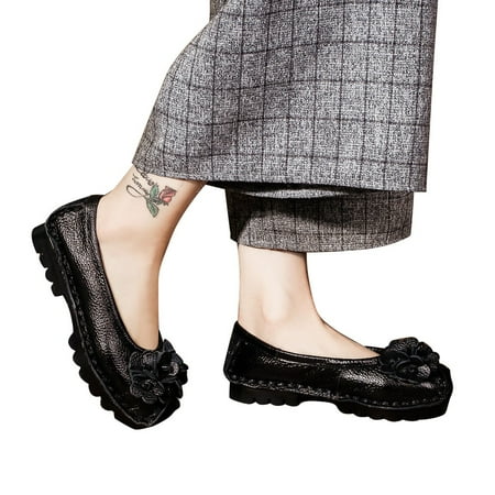 Tangnade women shoes Women Summer Retro Colorful Leather Hollow Out Backless Flower Flats Shoes Black 38
Tangnade women shoes Women Summer Retro Colorful Leather Hollow Out Backless Flower Flats Shoes Black 38