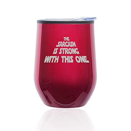 Stemless Wine Tumbler Coffee Travel Mug Glass with Lid The Sarcasm Is Strong With This One Funny (Fuchsia)
Stemless Wine Tumbler Coffee Travel Mug Glass with Lid The Sarcasm Is Strong With This One Funny (Fuchsia)
