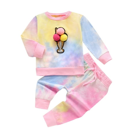 FRSASU Kids Pants Clearance Toddler Girls Rainbow Tie-Dyed Tops+Pants Pajamas Sleepwear Outfits
FRSASU Kids Pants Clearance Toddler Girls Rainbow Tie-Dyed Tops+Pants Pajamas Sleepwear Outfits