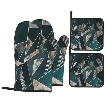 XMXT Heat Resistant Oven Mitts and Pot Holders Sets Marble Patchwork Print Oven Mitt Hot Pads Kitchen Cooking BBQ Gloves 4 Pcs
XMXT Heat Resistant Oven Mitts and Pot Holders Sets Marble Patchwork Print Oven Mitt Hot Pads Kitchen Cooking BBQ Gloves 4 Pcs