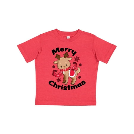 Inktastic Merry Christmas Baby Reindeer with Snowflakes Gift Toddler Boy or Toddler Girl T-Shirt
Inktastic Merry Christmas Baby Reindeer with Snowflakes Gift Toddler Boy or Toddler Girl T-Shirt