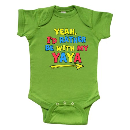 Inktastic Yeah I d Rather be with My Yaya in Red Yellow and Blue Gift Baby Boy or Baby Girl Bodysuit
Inktastic Yeah I d Rather be with My Yaya in Red Yellow and Blue Gift Baby Boy or Baby Girl Bodysuit